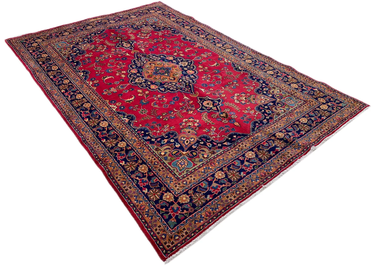 Persian Rug Mashhad 293x200 cm Wool Hand-knotted