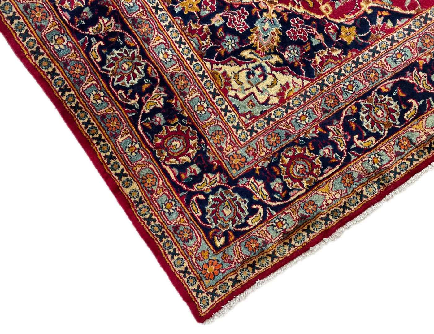 Persian Rug Mashhad 293x206 cm Wool Hand-knotted