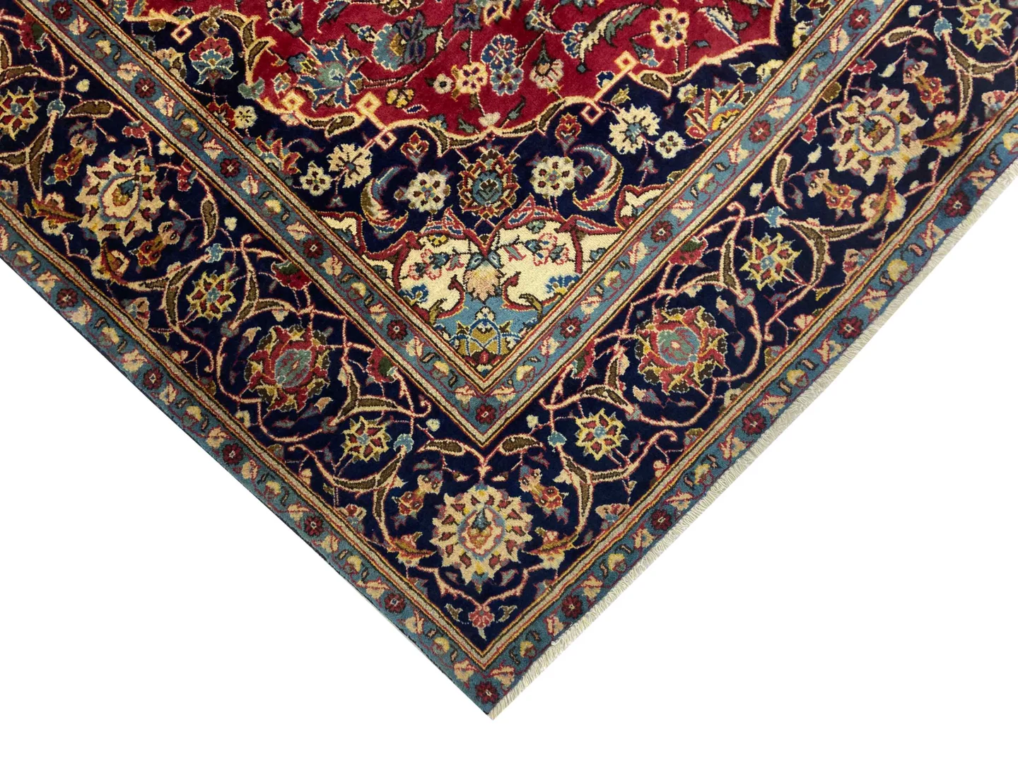 Persian Rug Kashan 273 x 195 cm Wool Hand-knotted