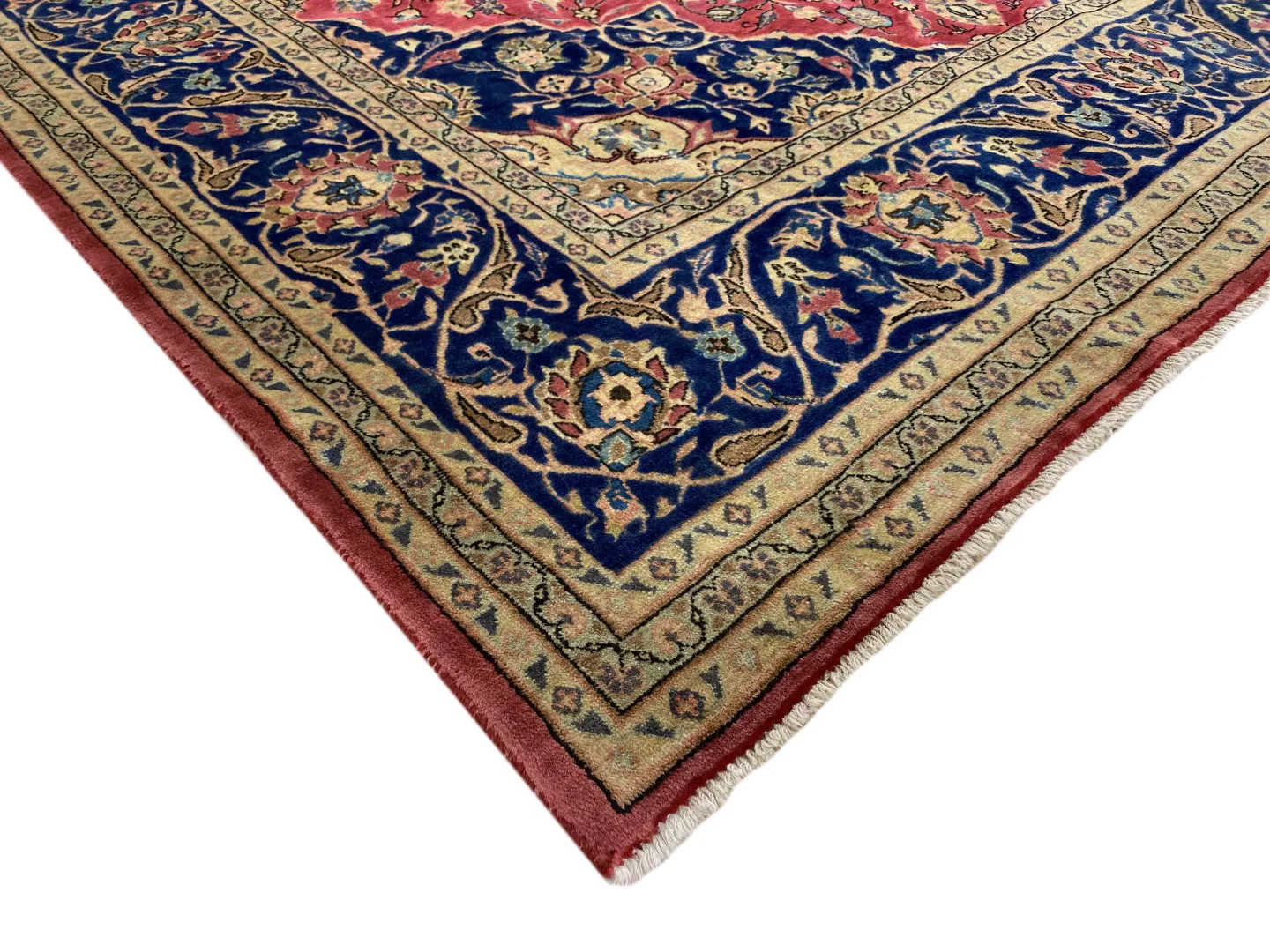Persian Rug Kashan 287 x 184 cm Wool Hand-knotted