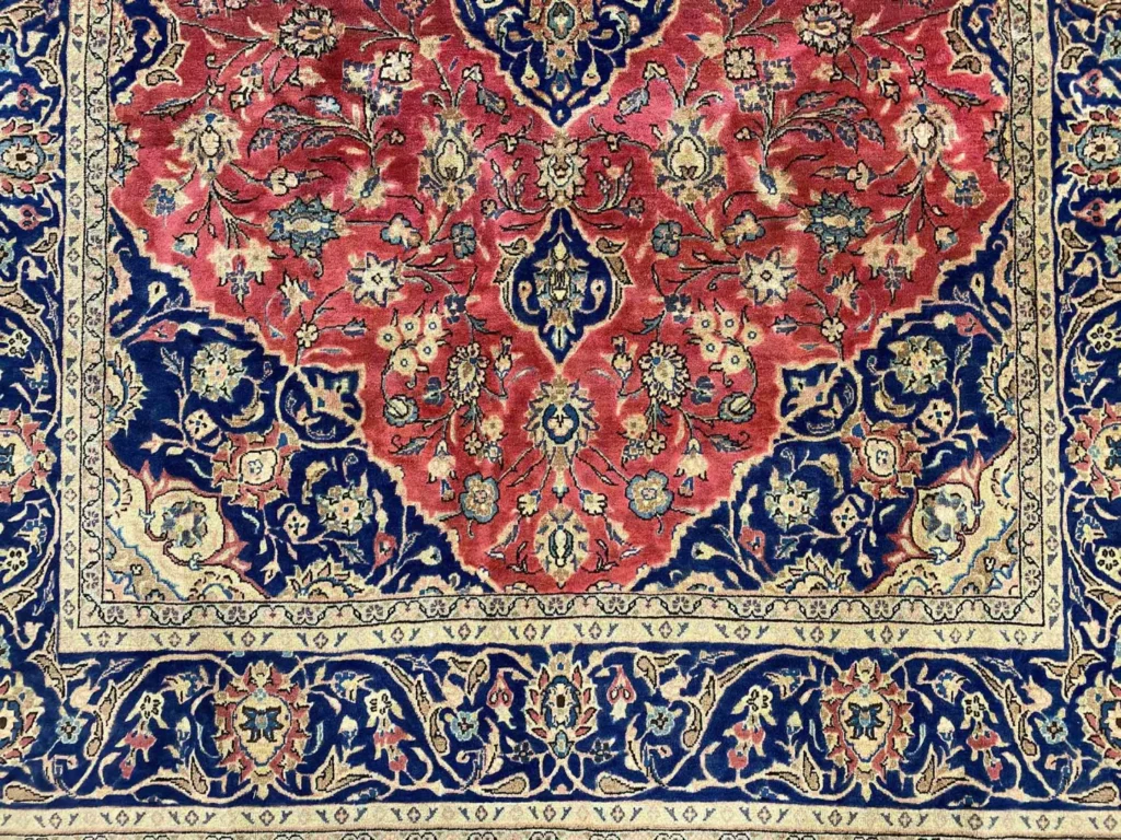 Persian Rug Kashan 287 x 184 cm Wool Hand-knotted