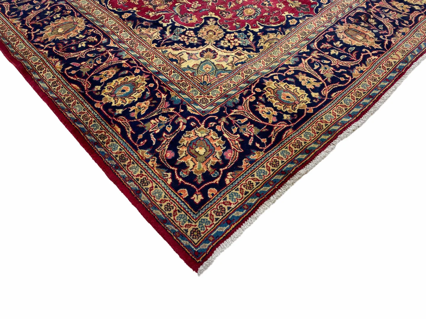 keshan-teppich-297x199-cm-150000-knoten-handgeknupft-orientteppich-3 Persian Rug Kashan 297 x 199 cm Wool Hand-knotted