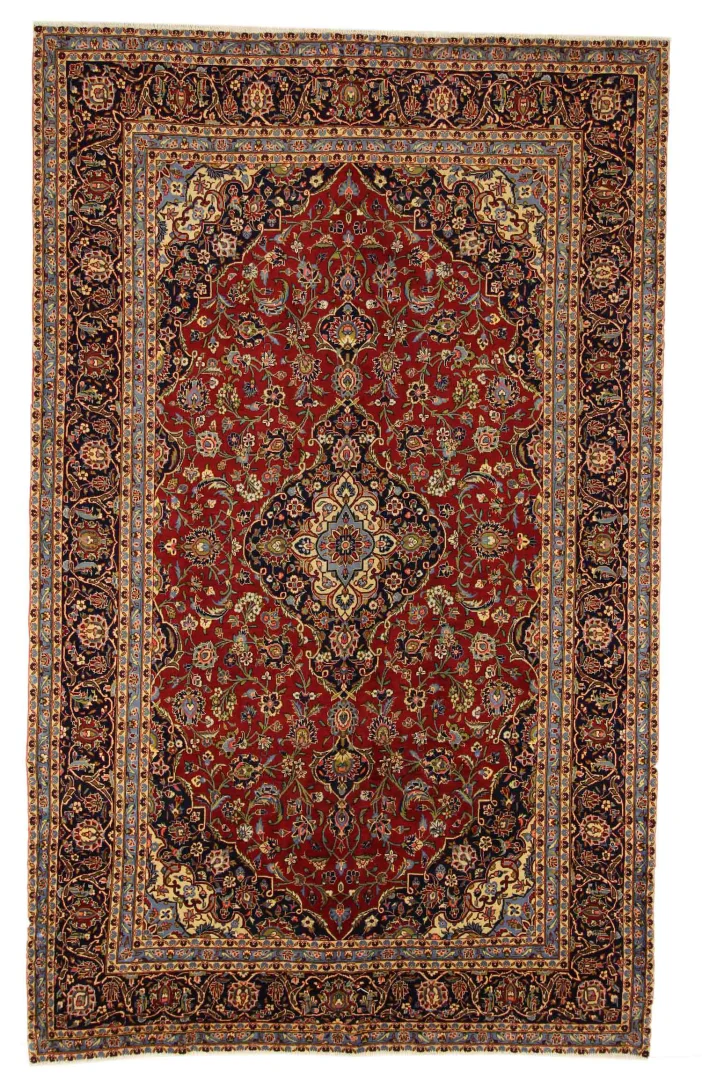 Persian Rug Kashan 322 x 200 cm Wool Hand-knotted