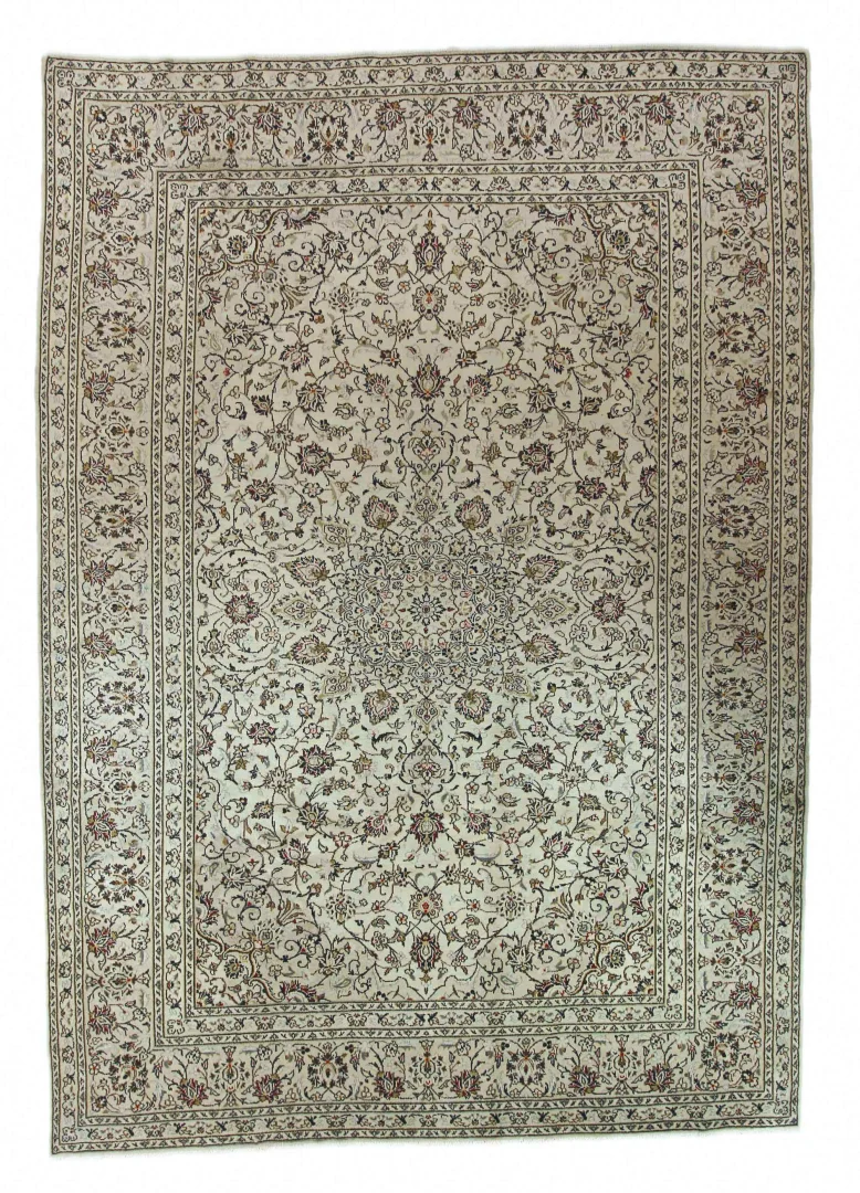 Persian Rug Kashan 349 x 247 cm Wool Hand-knotted
