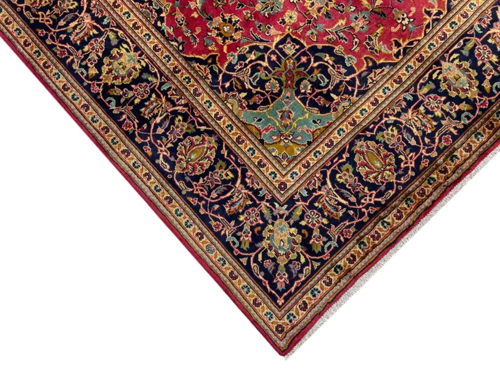 Persian Rug Kashan 307 x 196 cm Sheep wool Hand-knotted