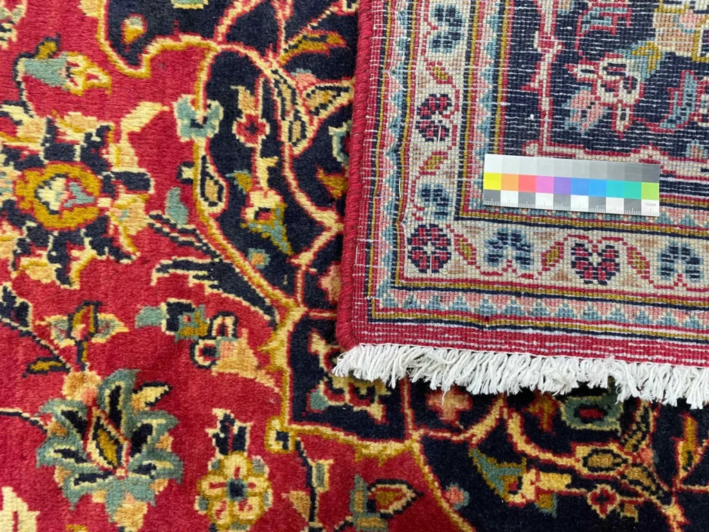 Persian Rug Kashan 307 x 196 cm Sheep wool Hand-knotted