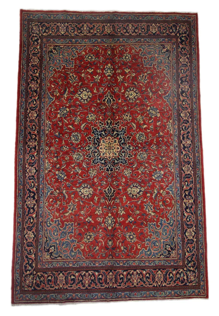 mahal-orientteppich-324-x-212-cm-200000-knoten-handgeknupft Persian Rug Mahal 324 x 212 cm Wool Hand-knotted
