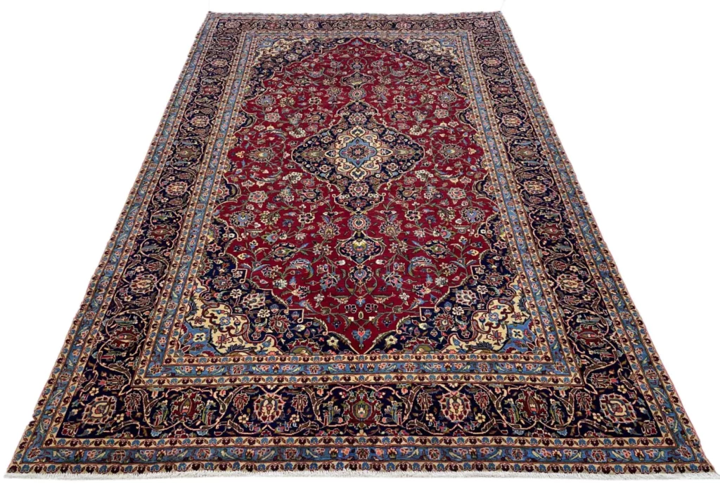 Persian Rug Kashan 322 x 200 cm Wool Hand-knotted