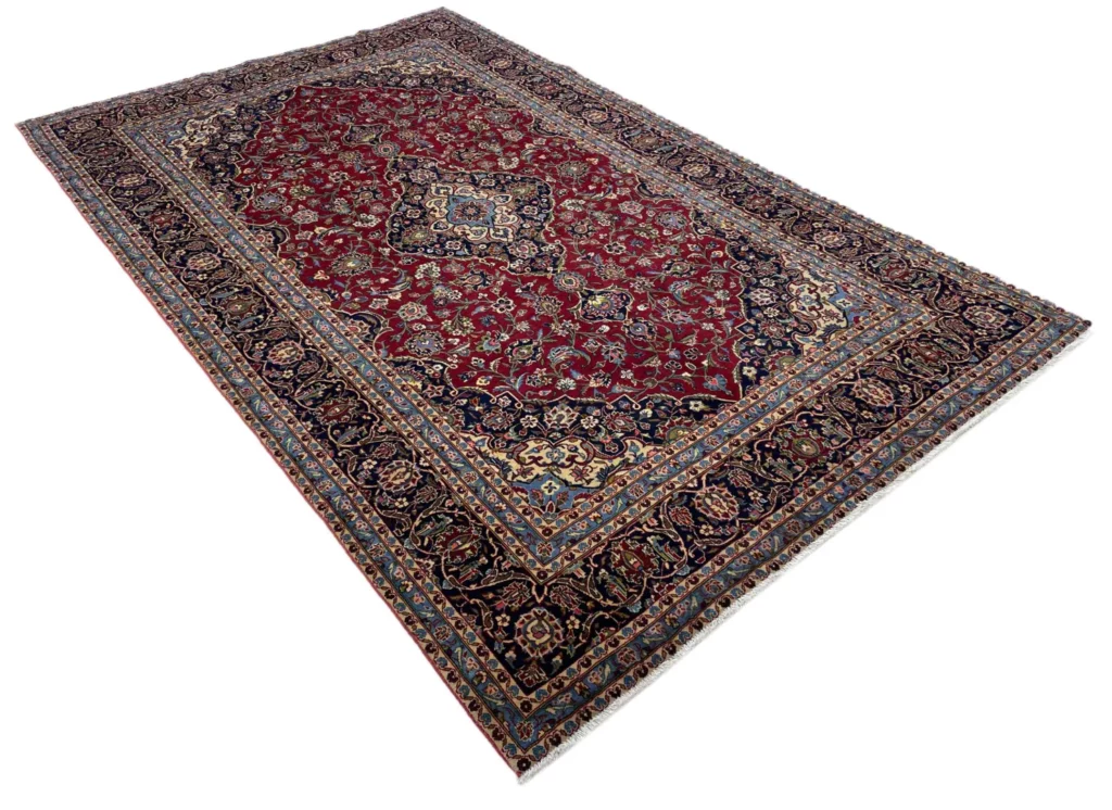 Persian Rug Kashan 322 x 200 cm Wool Hand-knotted