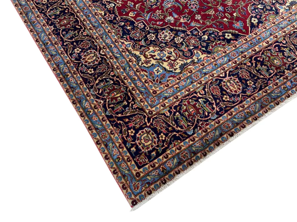 Persian Rug Kashan 322 x 200 cm Wool Hand-knotted