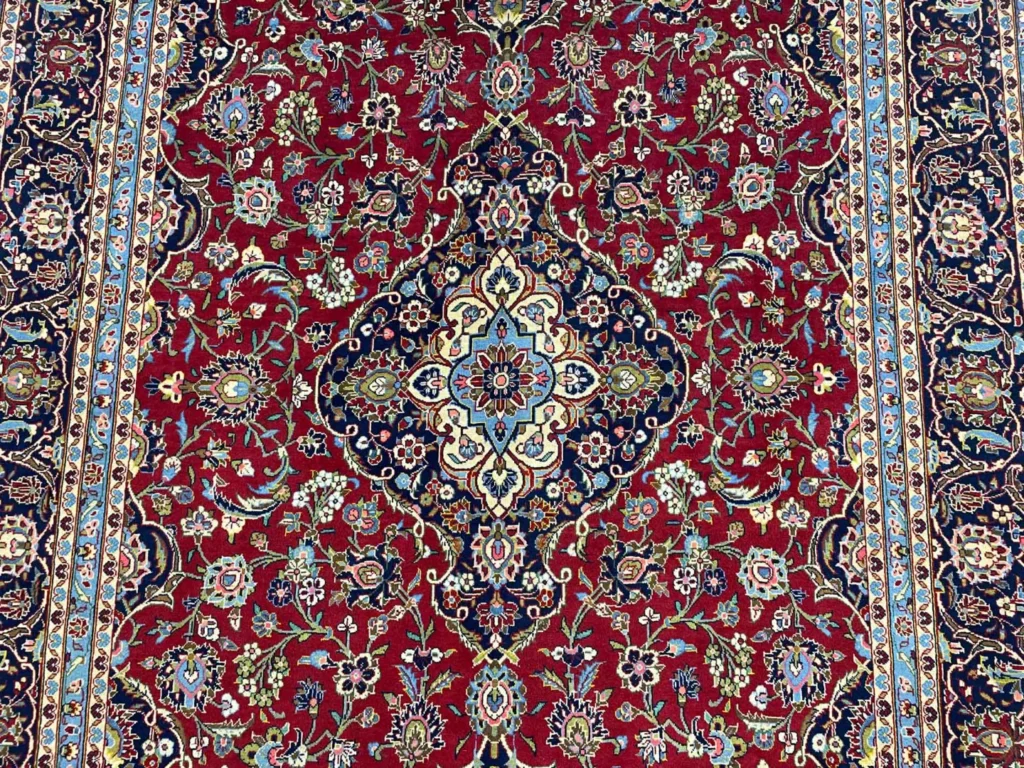 Persian Rug Kashan 322 x 200 cm Wool Hand-knotted