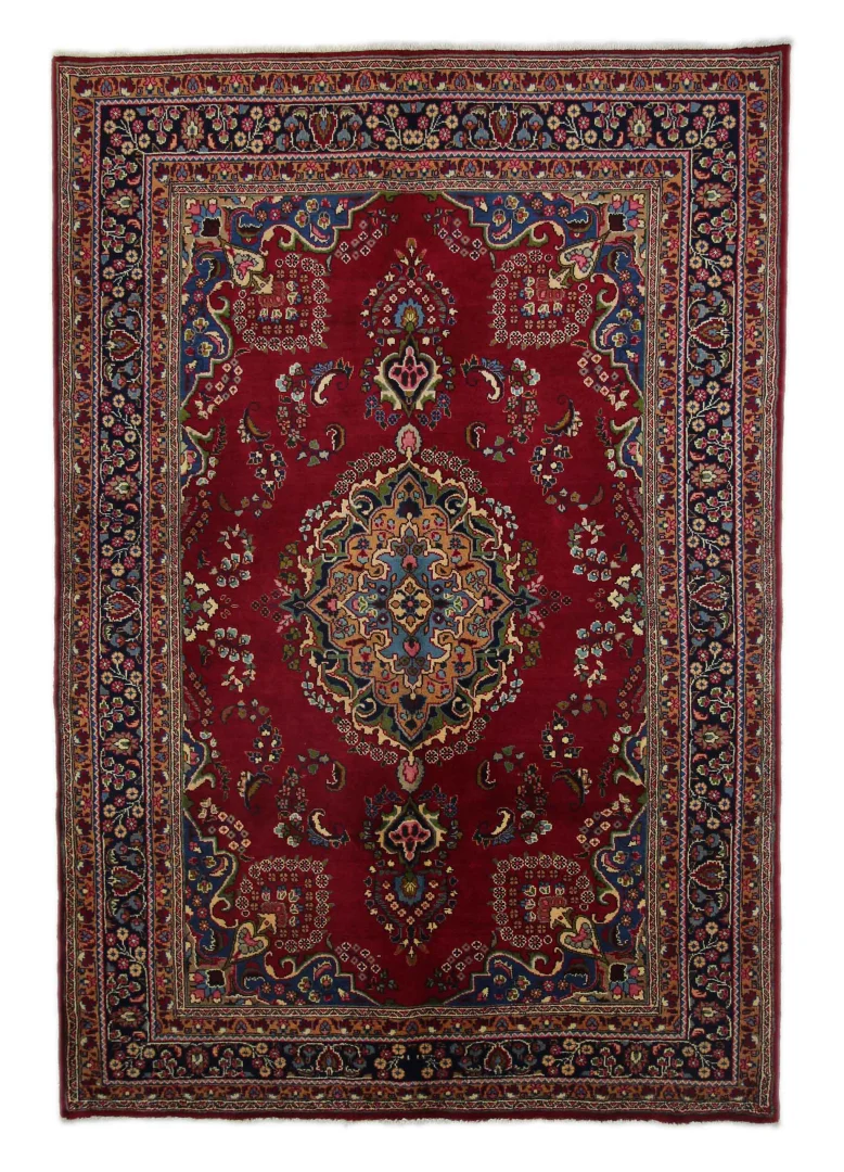 Persian Rug Mashhad 290 x 198 cm Wool Hand-knotted