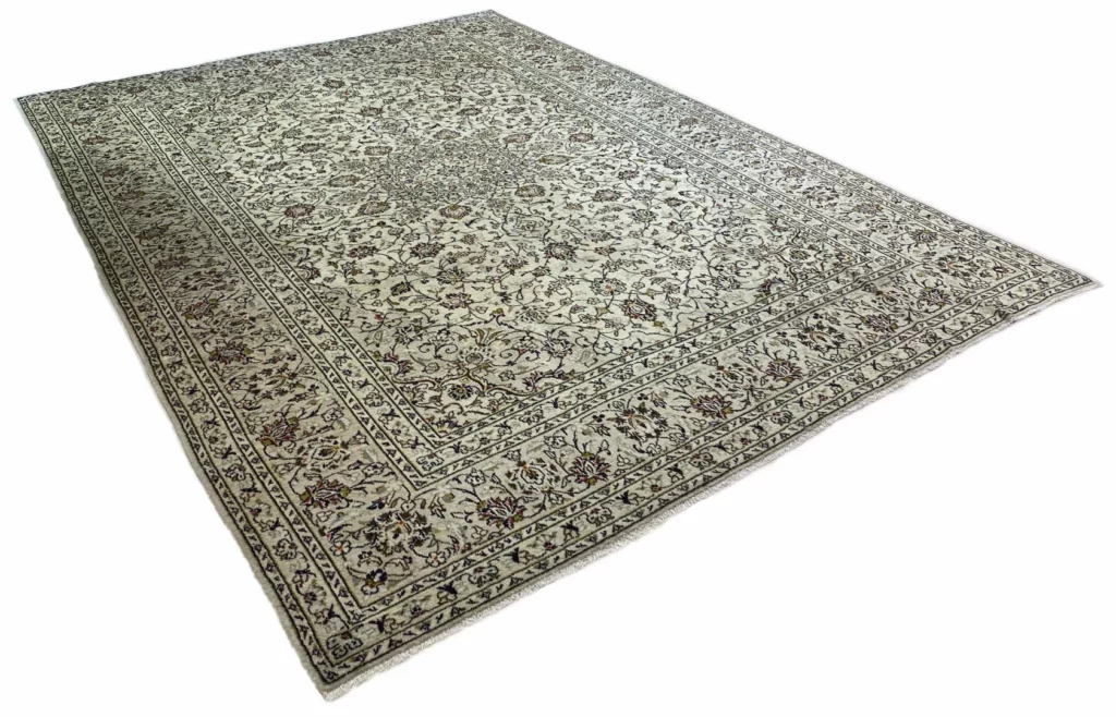 Persian Rug Kashan 349 x 247 cm Wool Hand-knotted