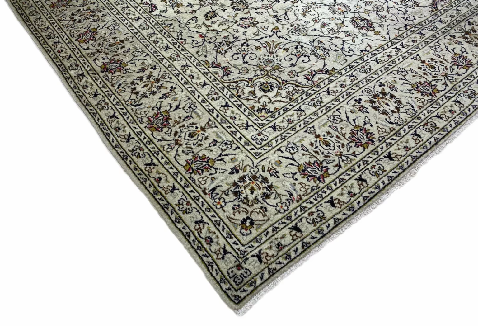 Persian Rug Kashan 349 x 247 cm Wool Hand-knotted