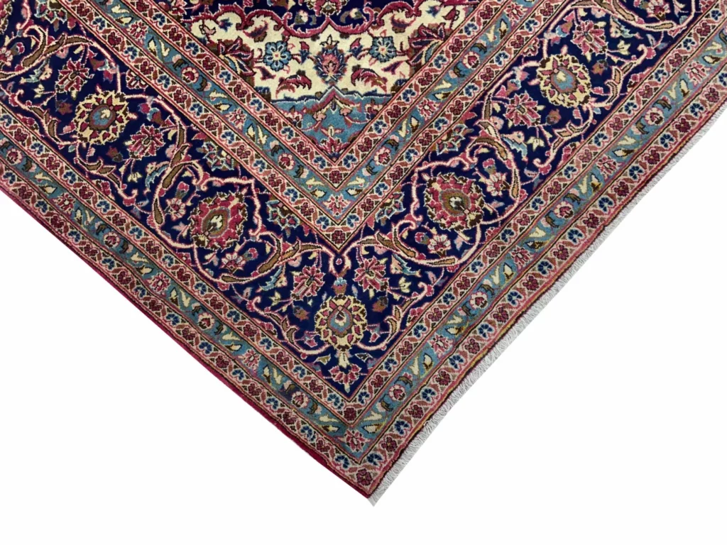 Persian Rug Kashan 355 x 242 cm Wool Hand-knotted