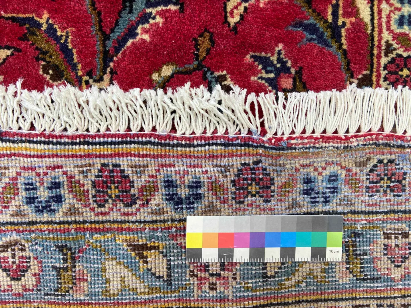 Persian Rug Kashan 355 x 242 cm Wool Hand-knotted