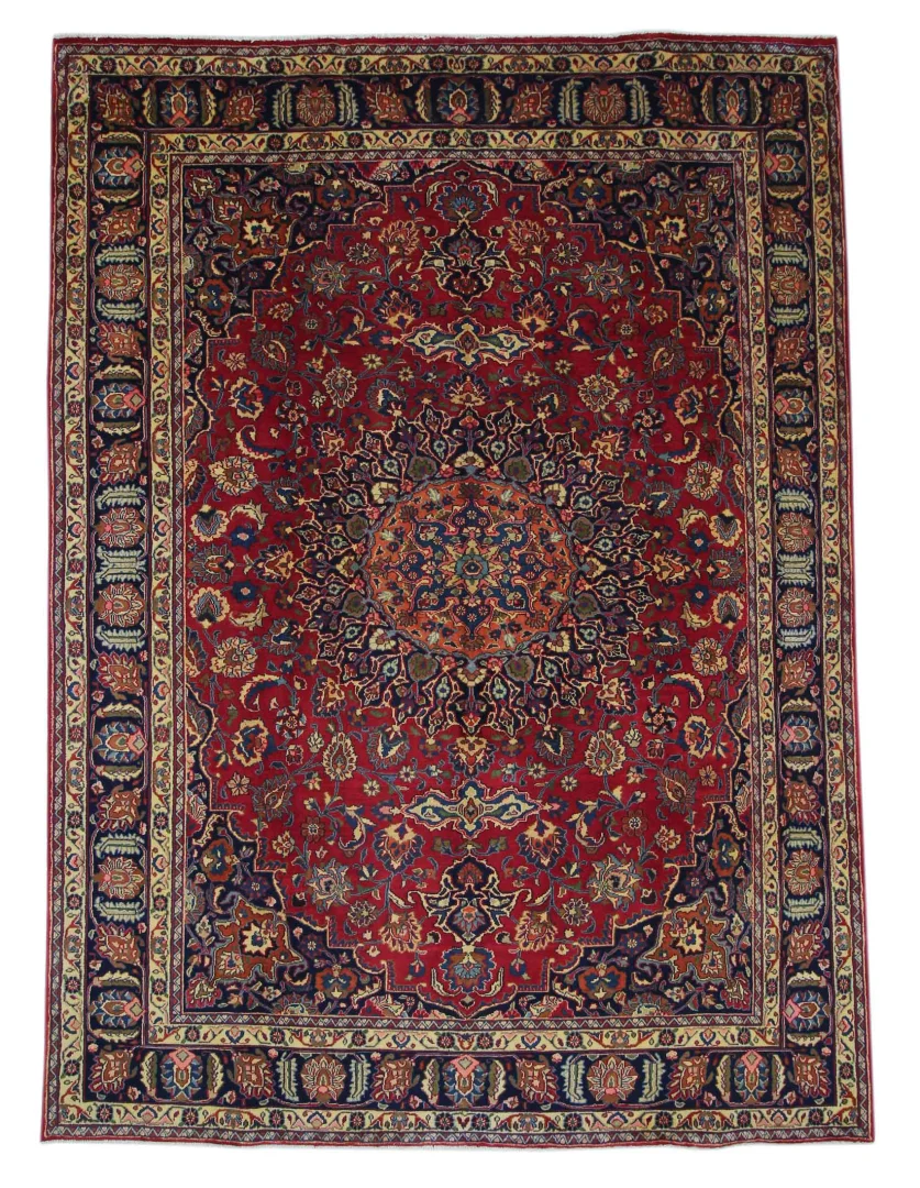 Persian Rug Mashhad 333 x 243 cm Wool Hand-knotted