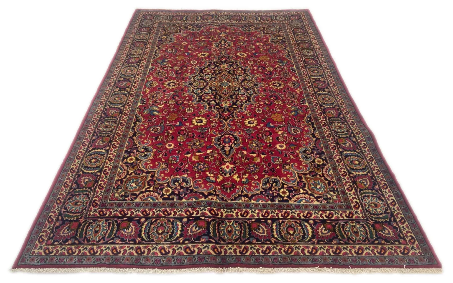 Persian Rug Mashhad 289 x 189 cm Wool Hand-knotted