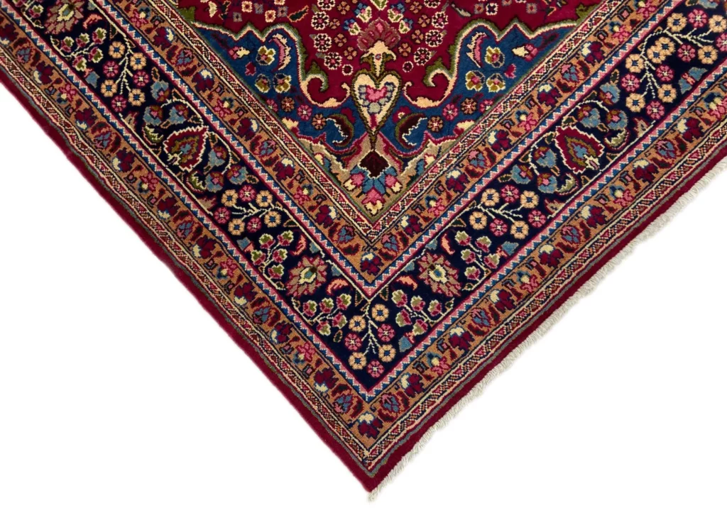 Persian Rug Mashhad 290 x 198 cm Wool Hand-knotted