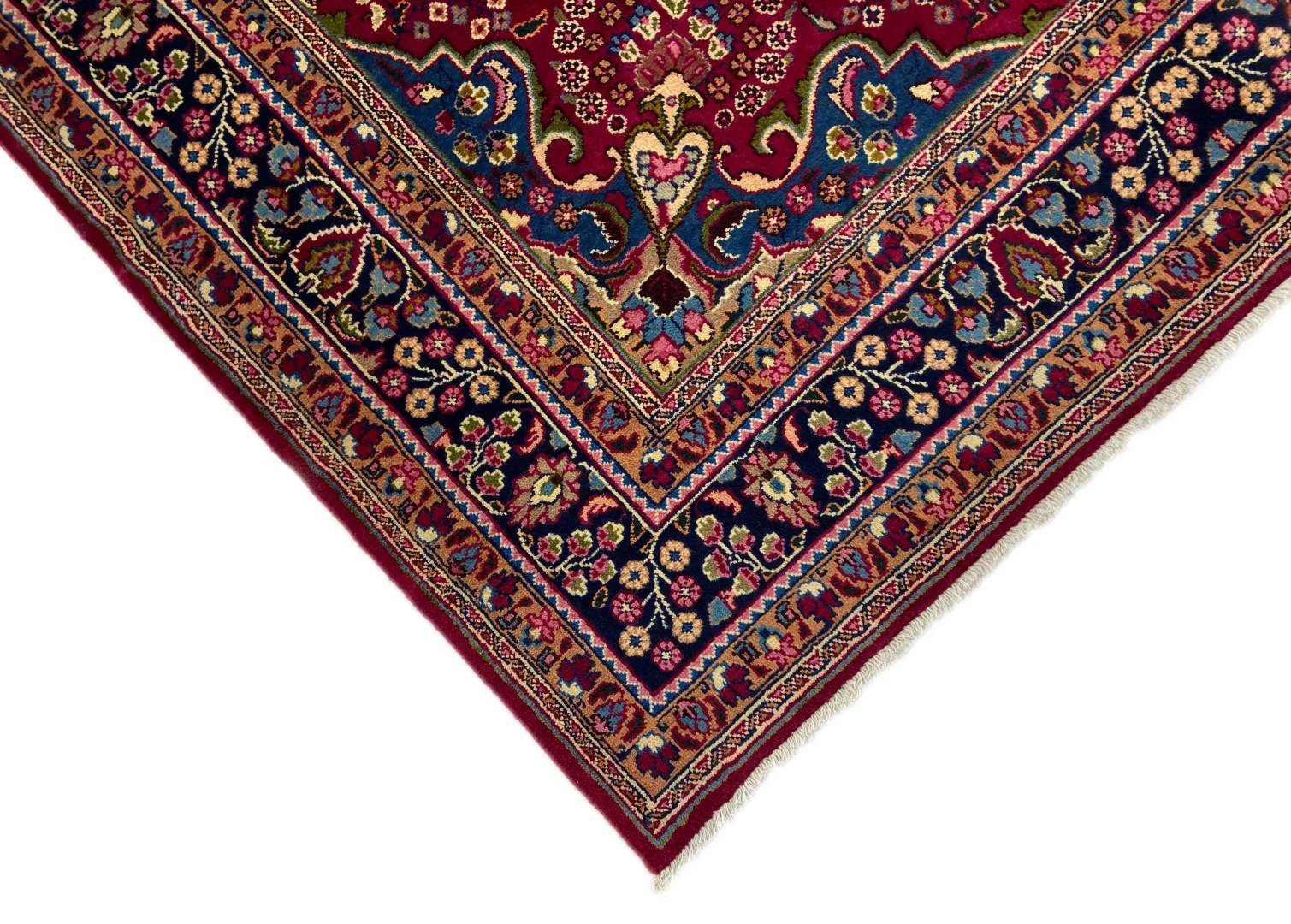 Persian Rug Mashhad 290 x 198 cm Wool Hand-knotted