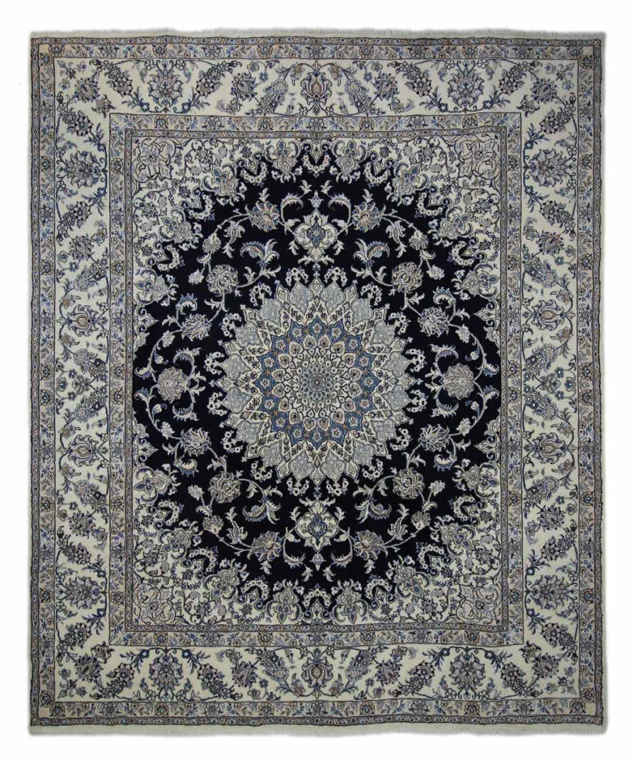Persian Rug Nain 298 x 246 cm Wool Hand-knotted
