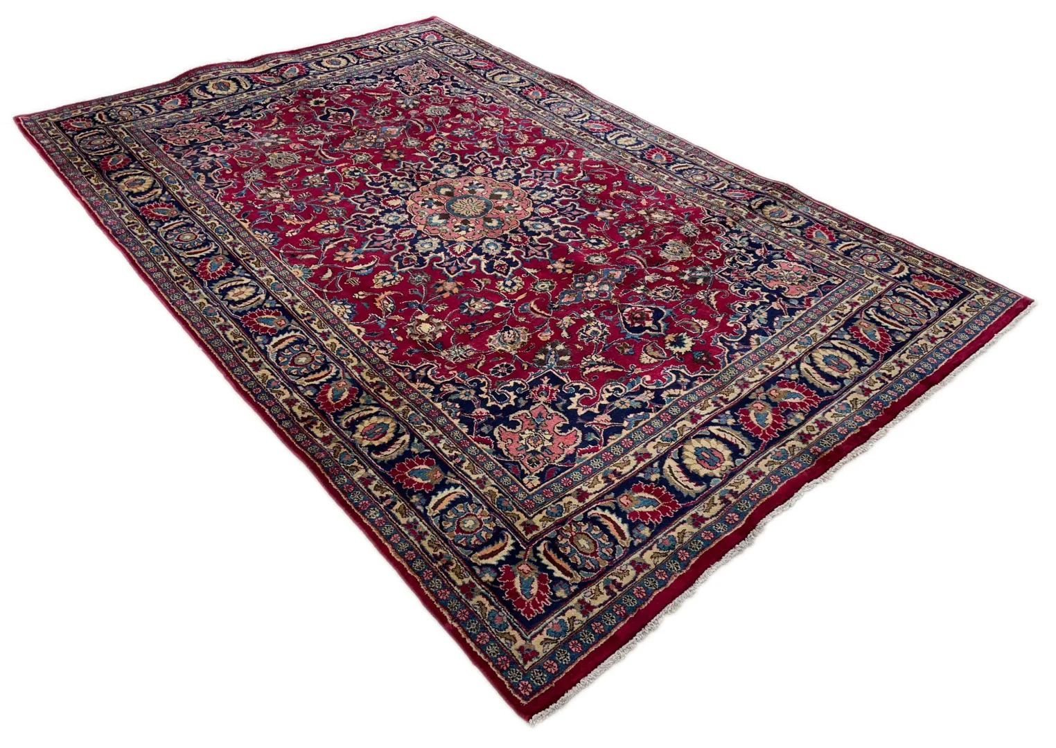 Persian Rug Mashhad 308 x 200 cm Wool Hand-knotted