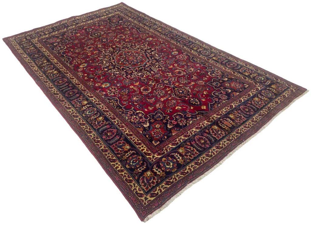 Persian Rug Mashhad 315 x 193 cm Wool Hand-knotted