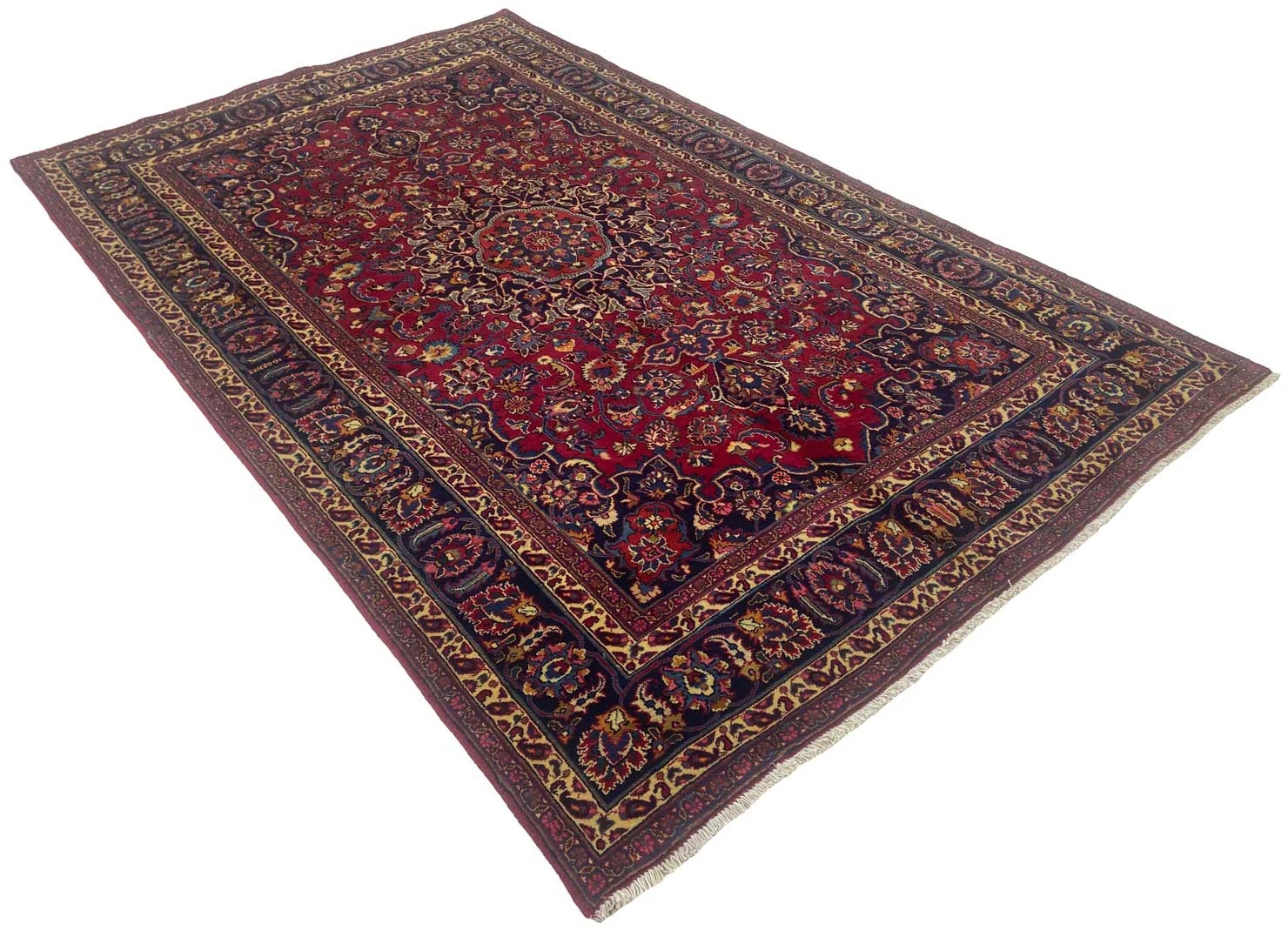 Persian Rug Mashhad 315 x 193 cm Wool Hand-knotted
