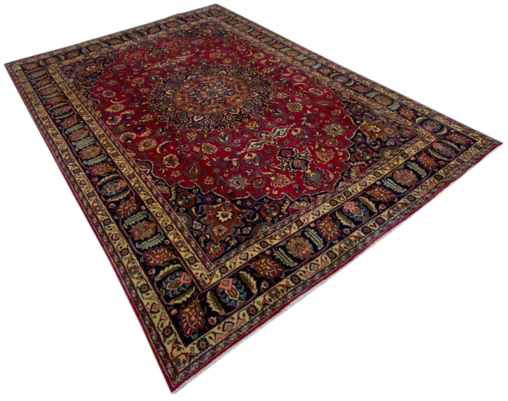 Persian Rug Mashhad 333 x 243 cm Wool Hand-knotted