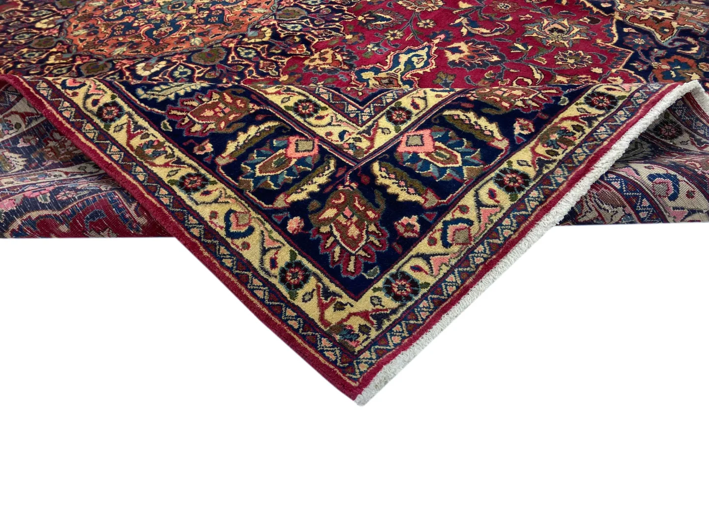 Persian Rug Mashhad 333 x 243 cm Wool Hand-knotted