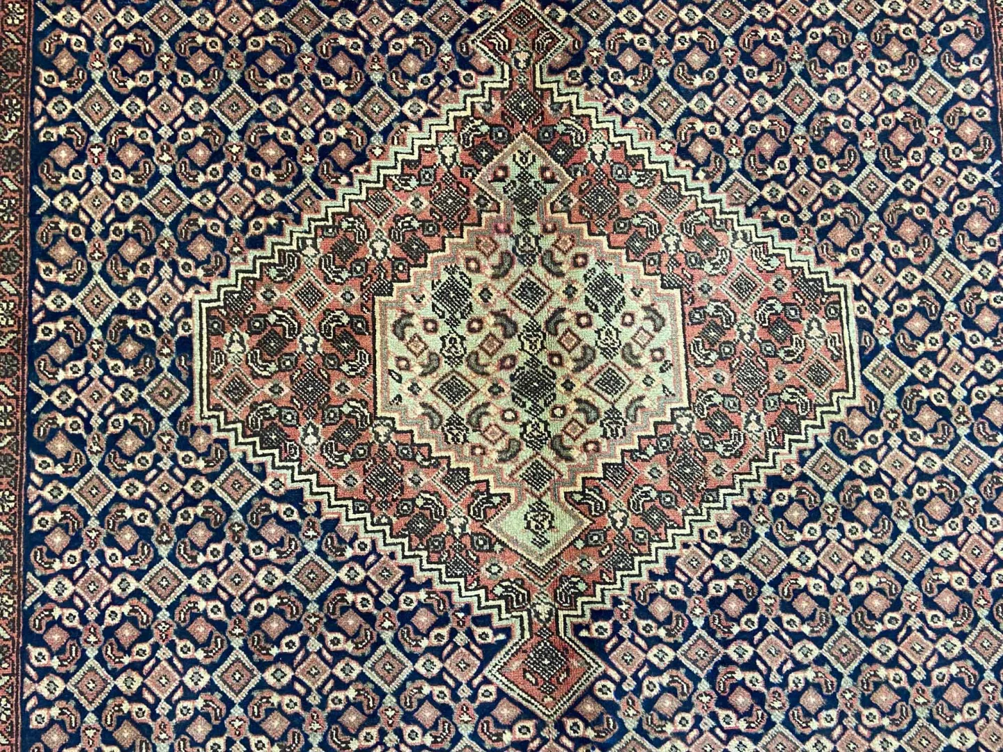 Persian Rug Meshkin 293 x 196 cm Wool Hand-knotted