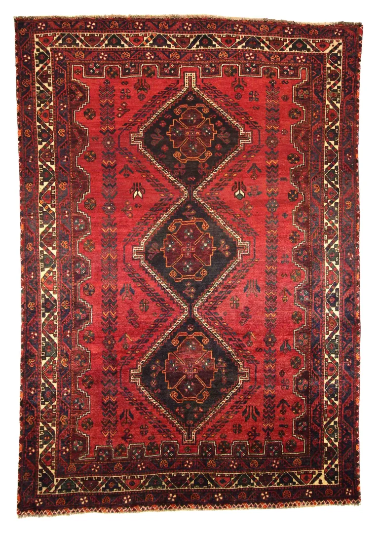 Persian Rug Shiraz 303 x 215 cm Wool Hand-knotted