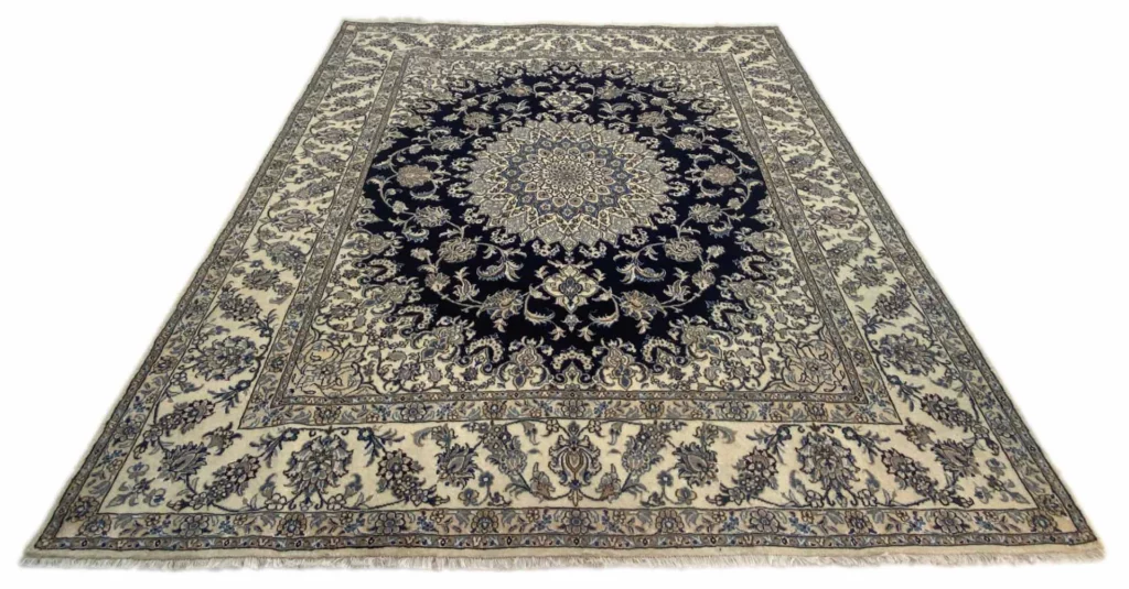Persian Rug Nain 298 x 246 cm Wool Hand-knotted