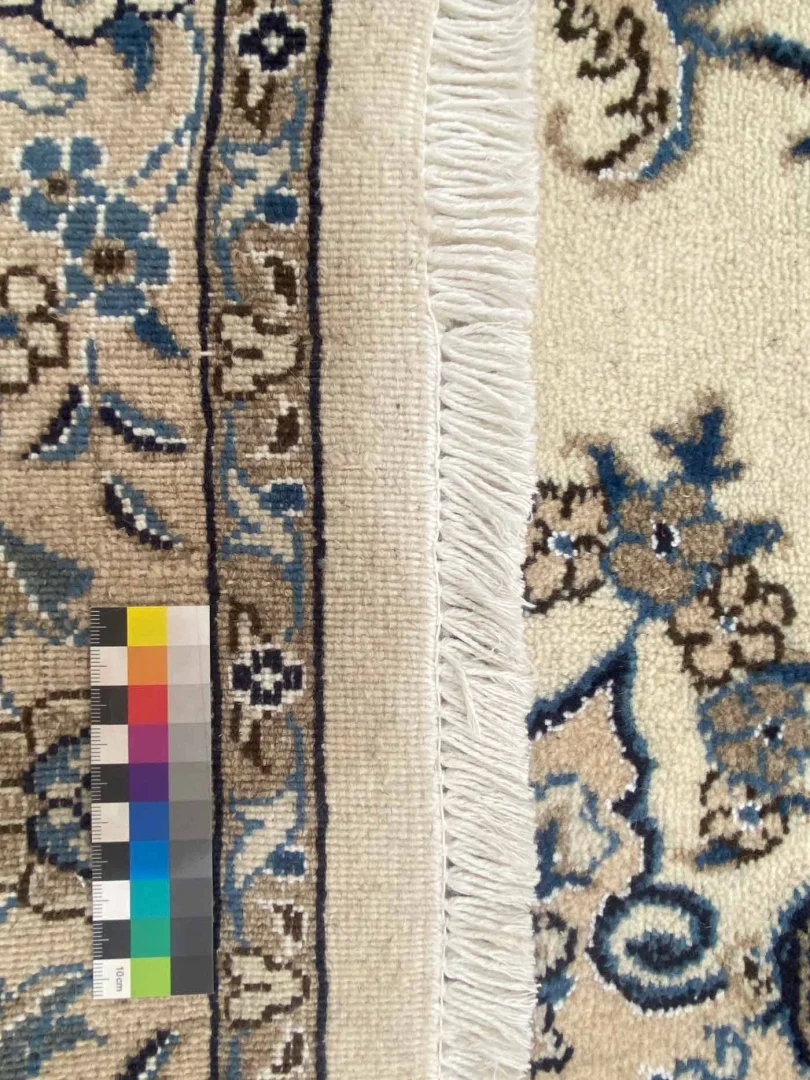 handgeknupfter-nain-300-x-240-cm-4-lah-florales-design-orientteppich-6 Persian Rug Nain 300 x 240 cm Wool Hand-knotted