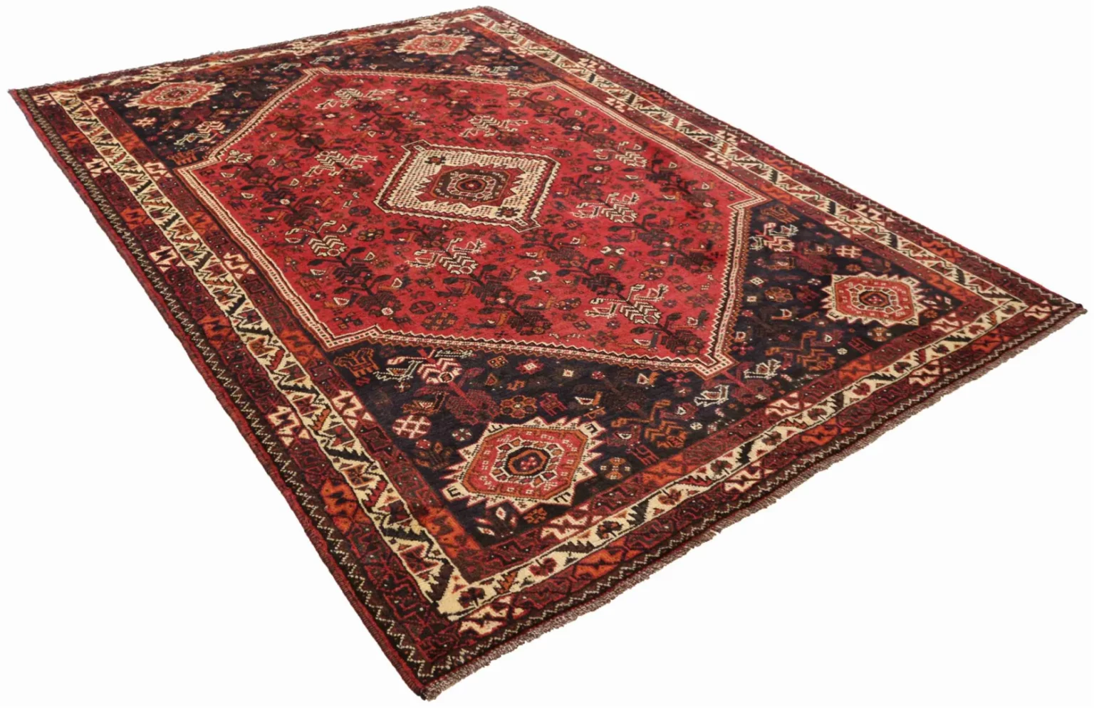 Persian Rug Shiraz 293 x 210 cm Wool Hand-knotted