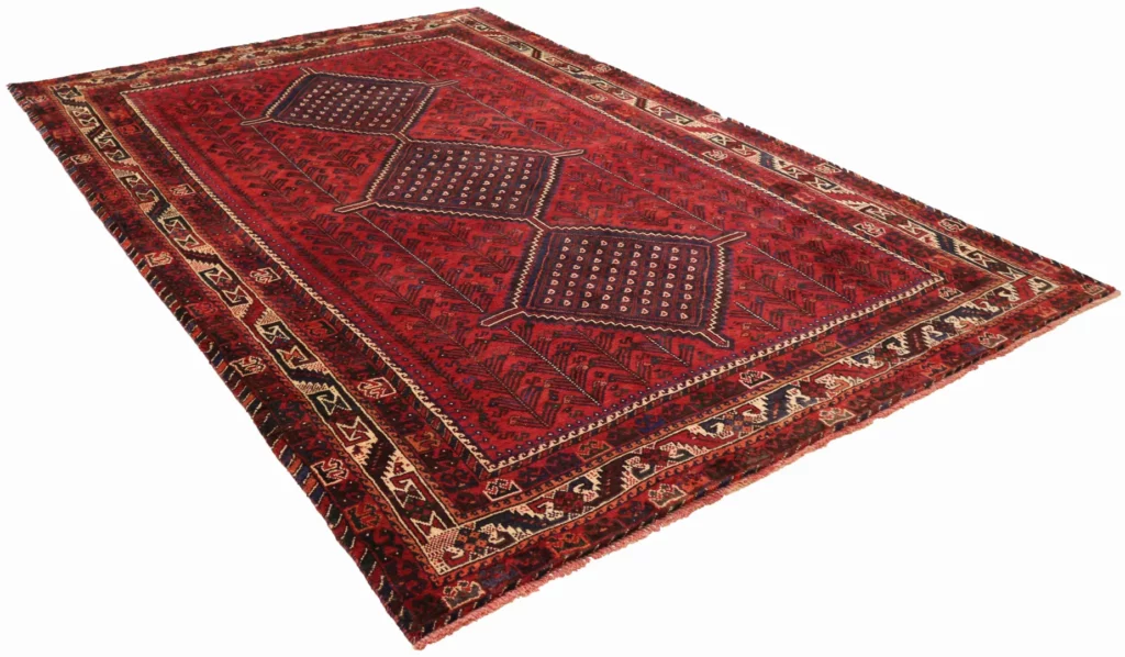 Persian Rug Shiraz 308 x 208 cm Wool Hand-knotted