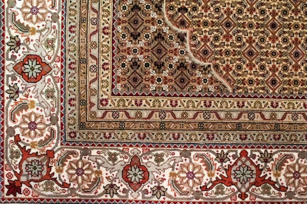 tabris-orientteppich-306-x-249-cm-50-raj-handgeknupft-fur-teppiche-5 Oriental Rug Tabriz 306 x 249 cm Wool-Silk Hand-knotted
