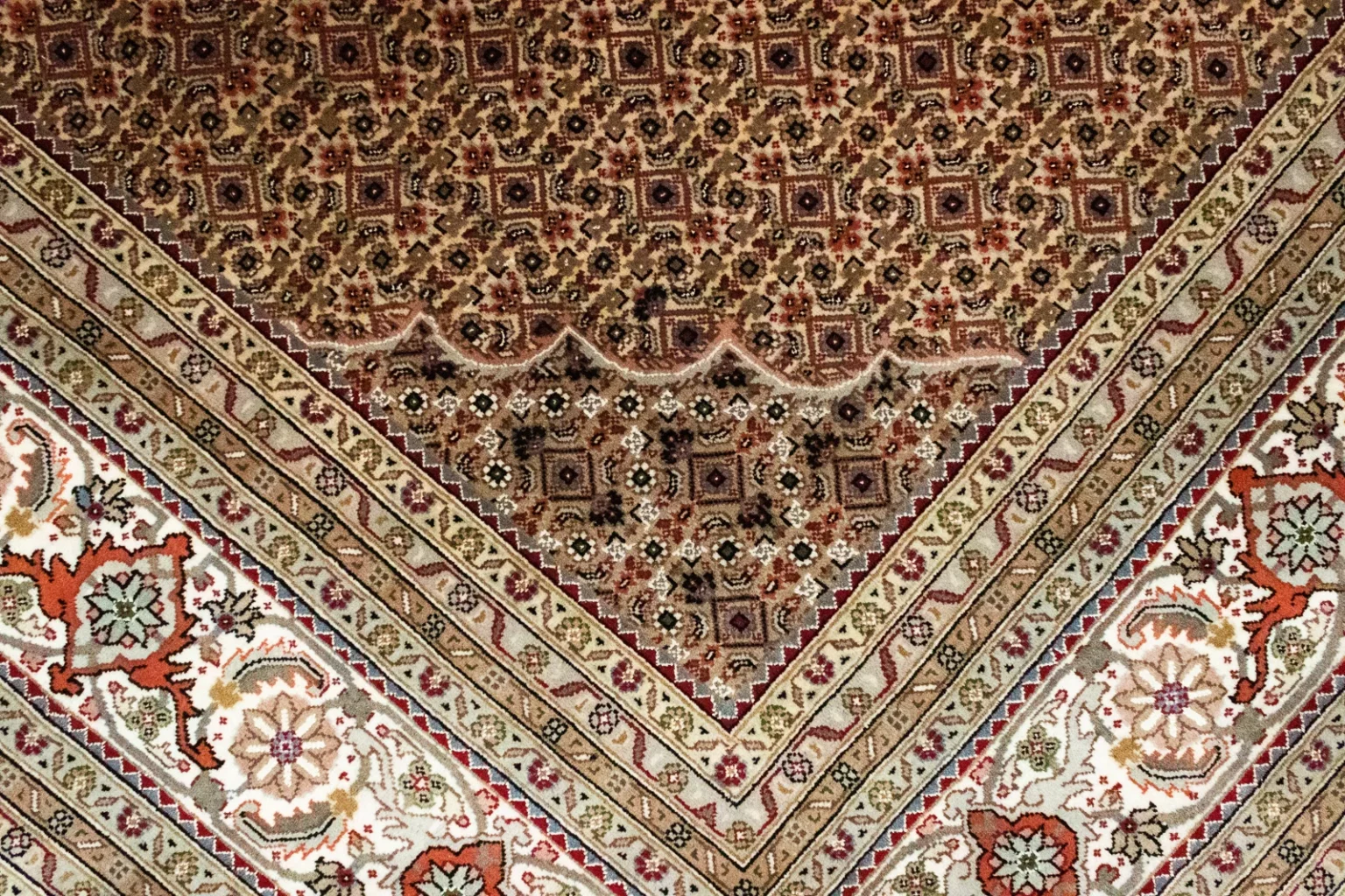 tabris-orientteppich-306-x-249-cm-50-raj-handgeknupft-fur-teppiche-6 Oriental Rug Tabriz 306 x 249 cm Wool-Silk Hand-knotted