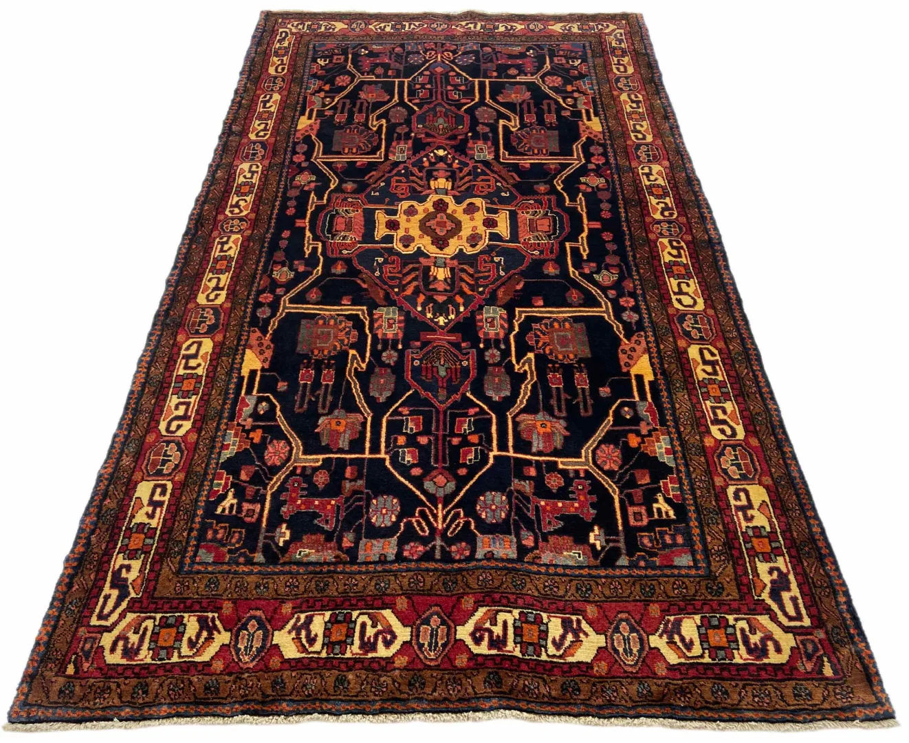 Persian Rug Nahawand 286 x 160 cm Wool Hand-knotted