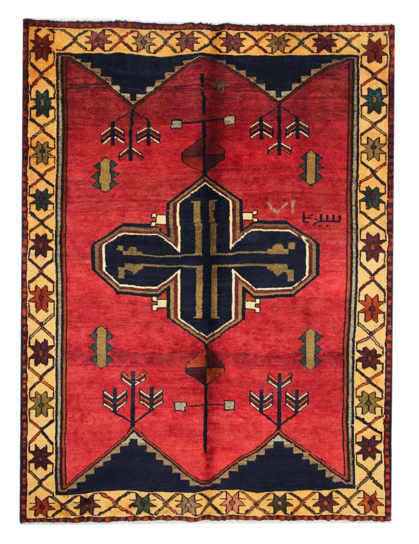 Persian Rug Shiraz 210 x 160 cm Wool Hand-knotted