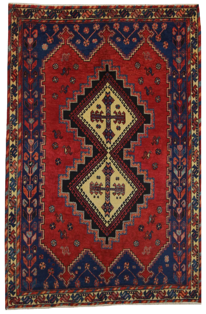 sirjan-teppich-215-x-142-cm-nimbaf-hochflor-handgeknupft-fur-teppiche Persian Rug Sirjan 215 x 142 cm Wool Hand-knotted