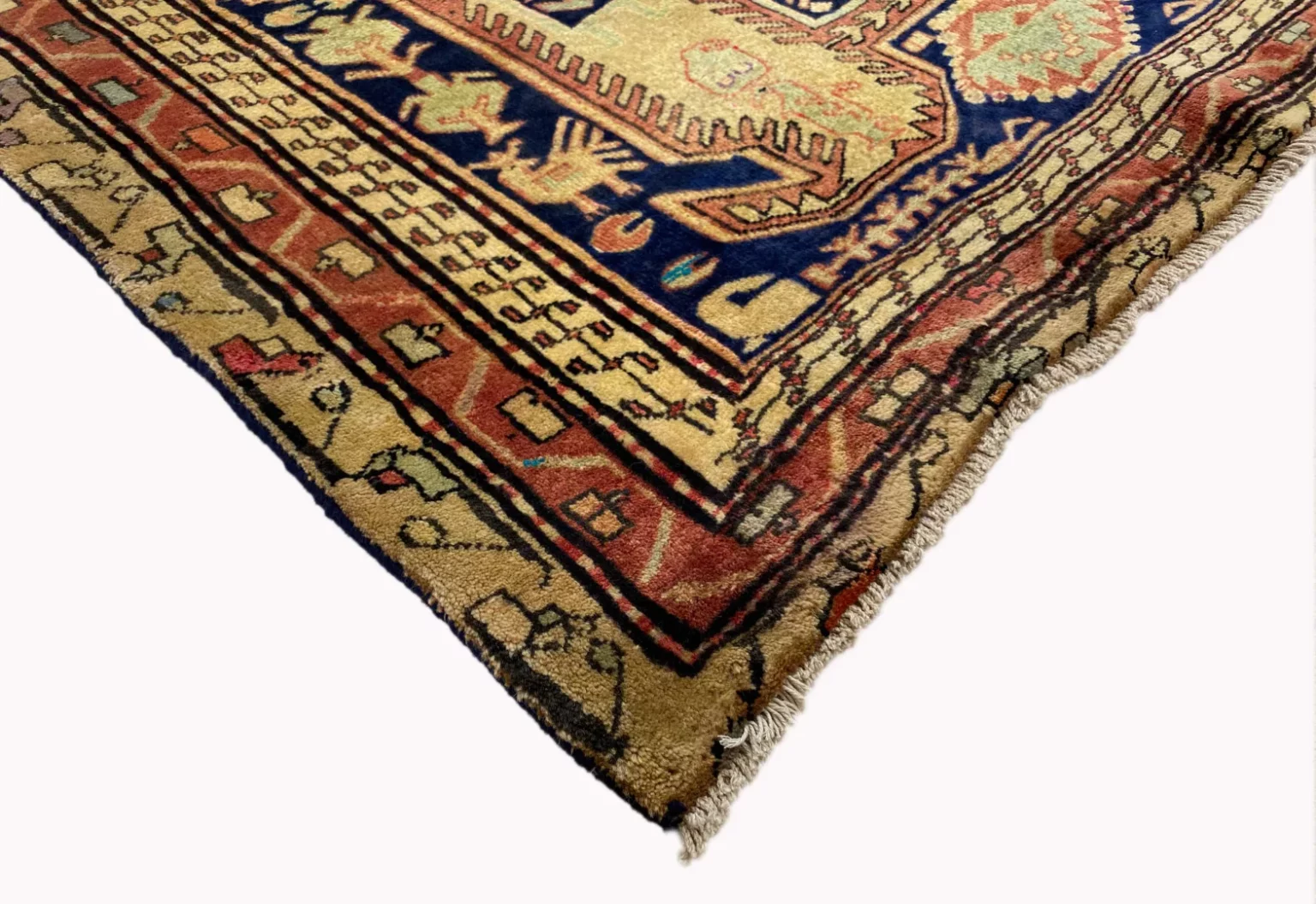 Persian Rug Meshkin 282 x 120 cm Wool Hand-knotted