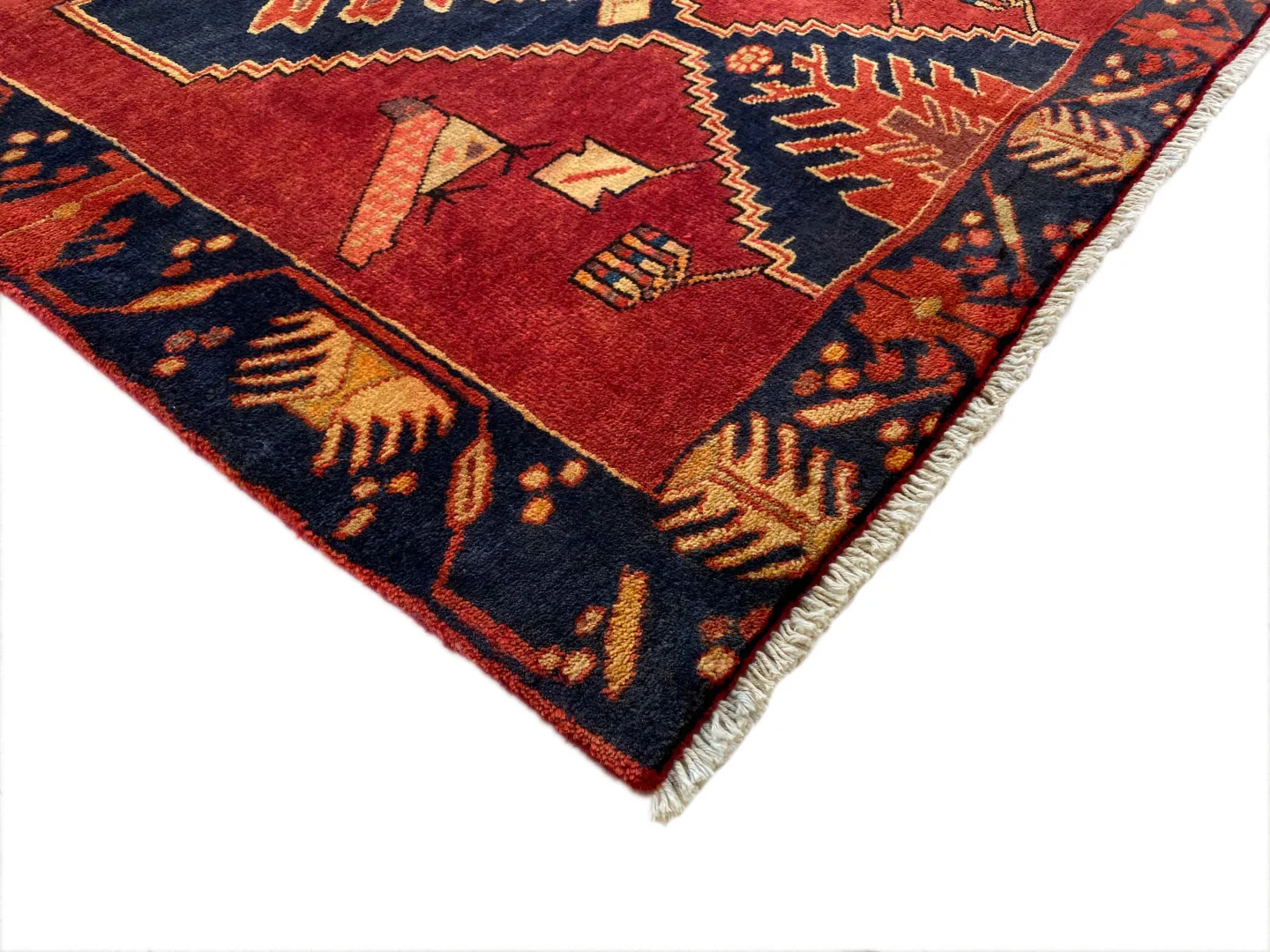 Persian Rug Meshkin 293 x 105 cm Wool Hand-knotted