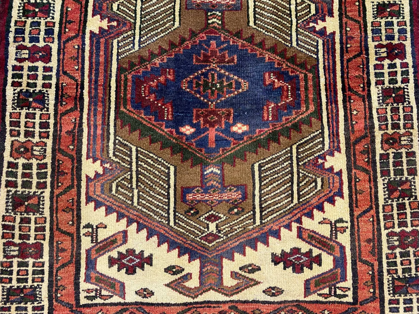 Persian Rug Meshkin 315 x 105 cm Wool Hand-knotted