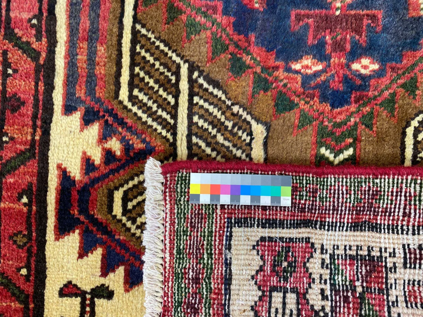 Persian Rug Meshkin 315 x 105 cm Wool Hand-knotted