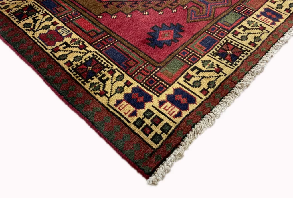 Persian Rug Meshkin 315 x 100 cm Wool Hand-knotted