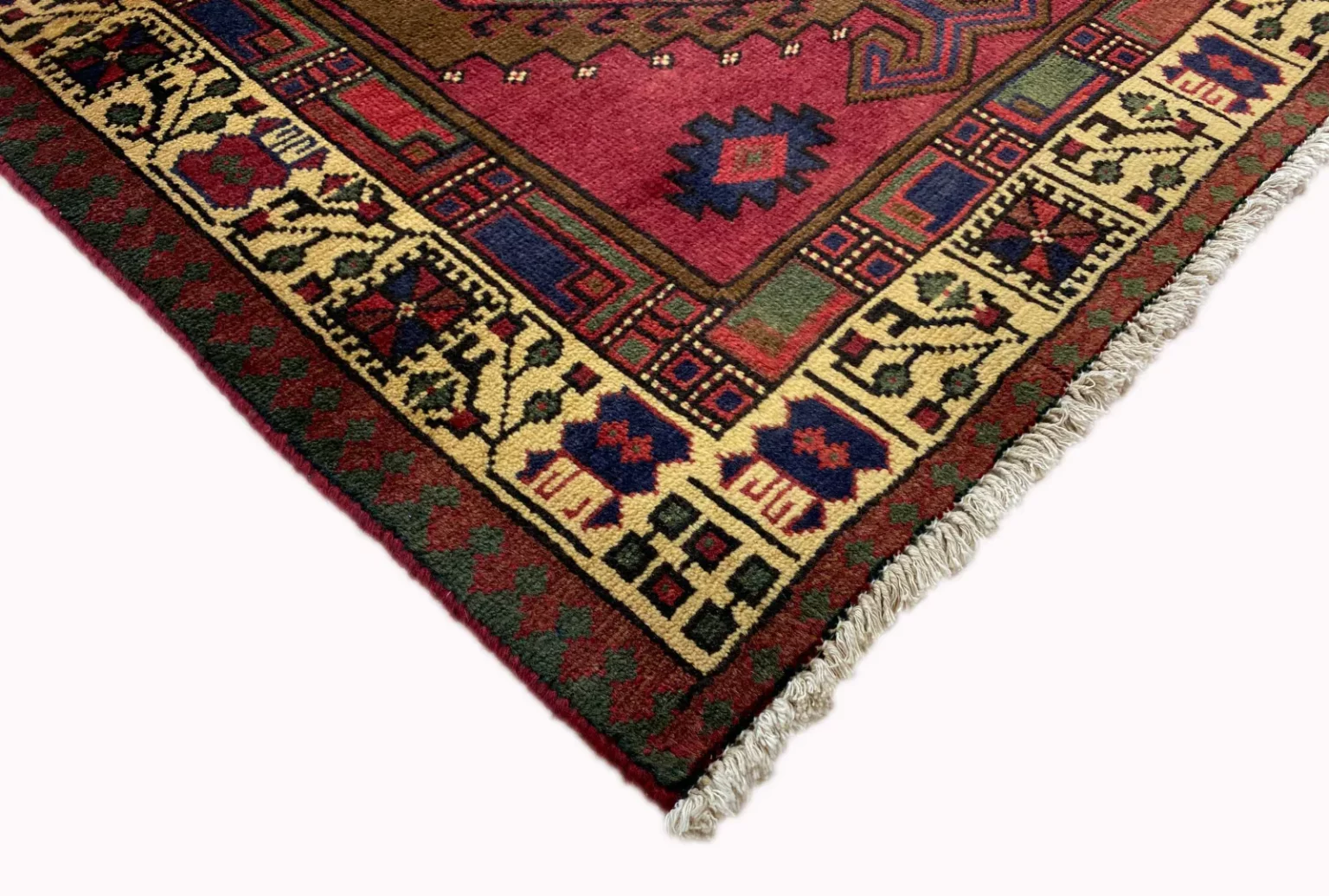 Persian Rug Meshkin 315 x 100 cm Wool Hand-knotted