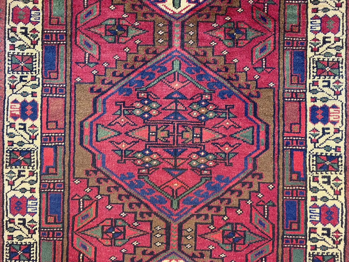Persian Rug Meshkin 315 x 100 cm Wool Hand-knotted