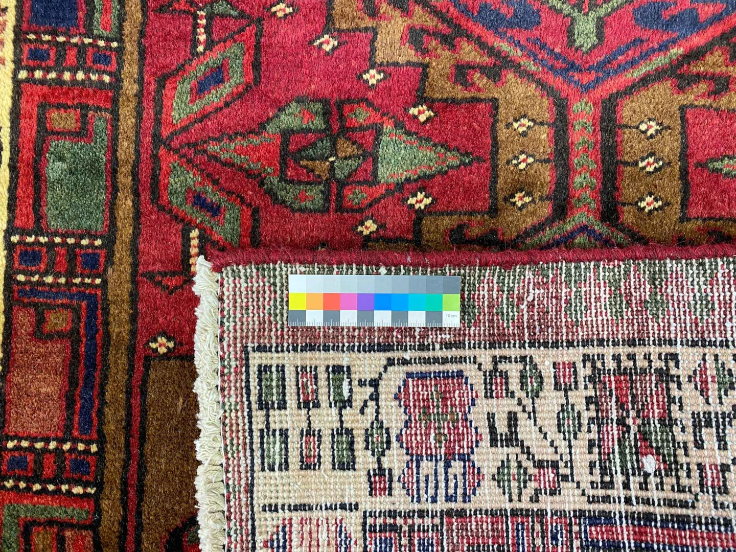 Persian Rug Meshkin 315 x 100 cm Wool Hand-knotted