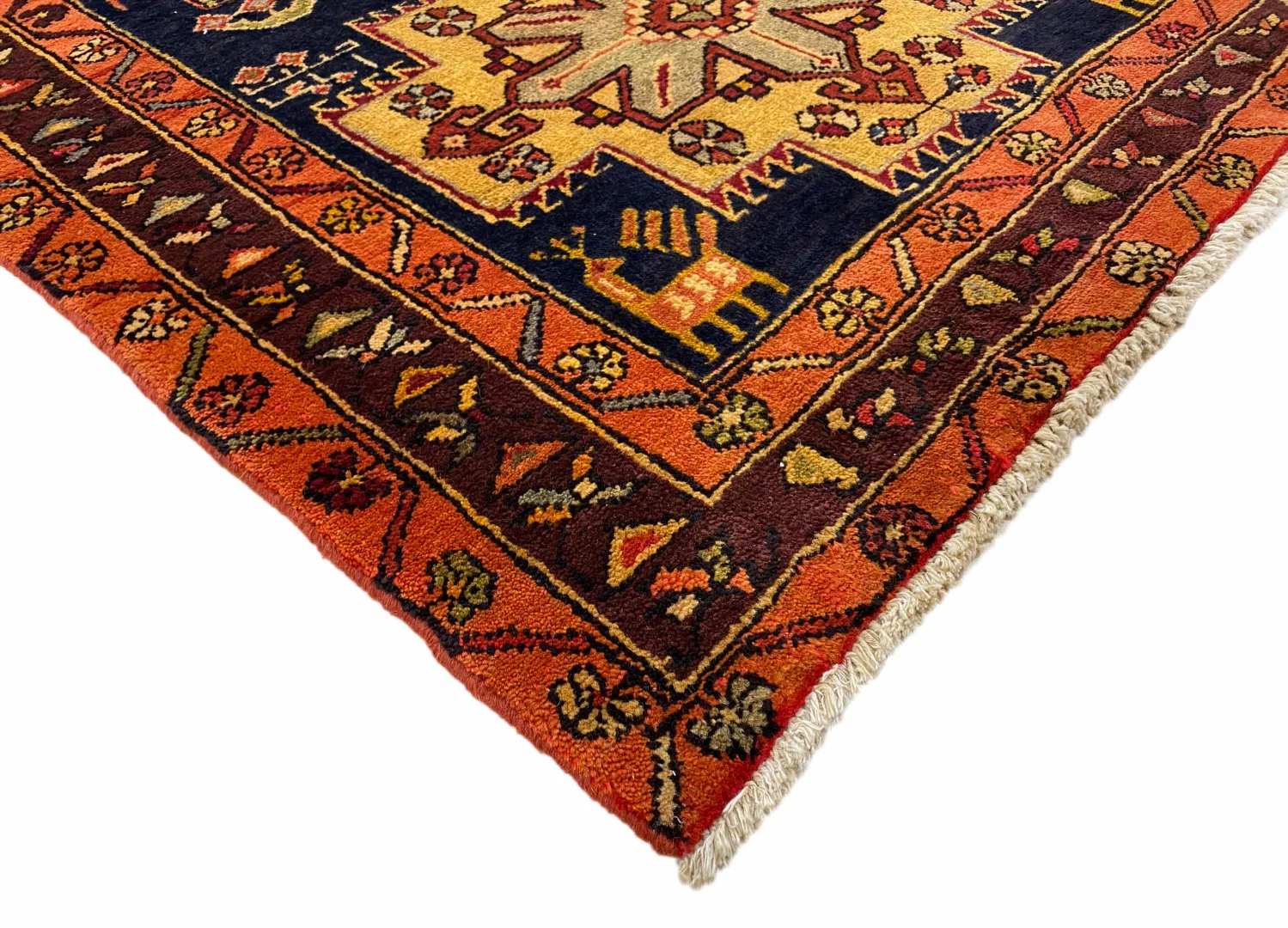 Persian Rug Meshkin 315 x 120 cm Wool Hand-knotted